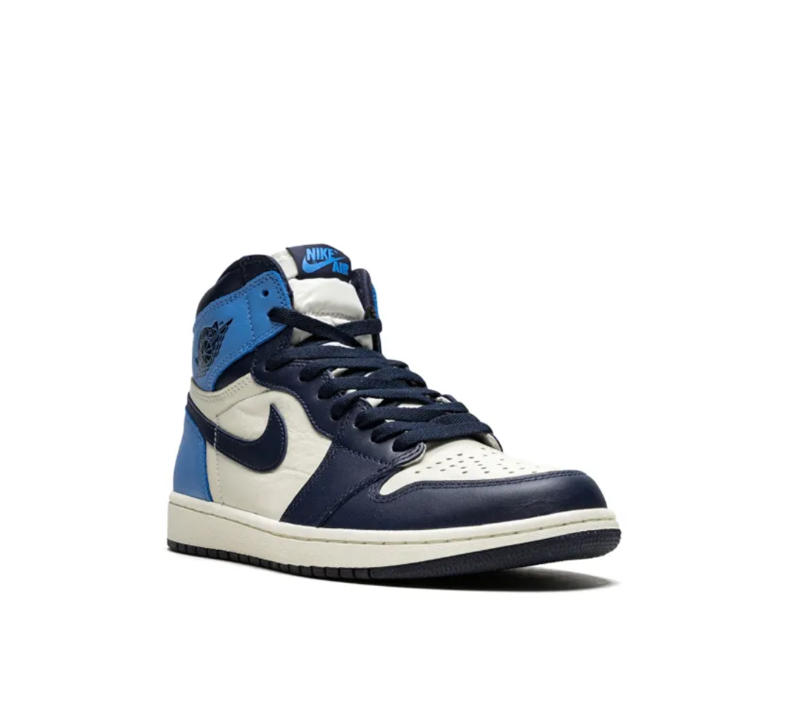 Air Jordan 1 Retro High "Obsidian/University Blue"