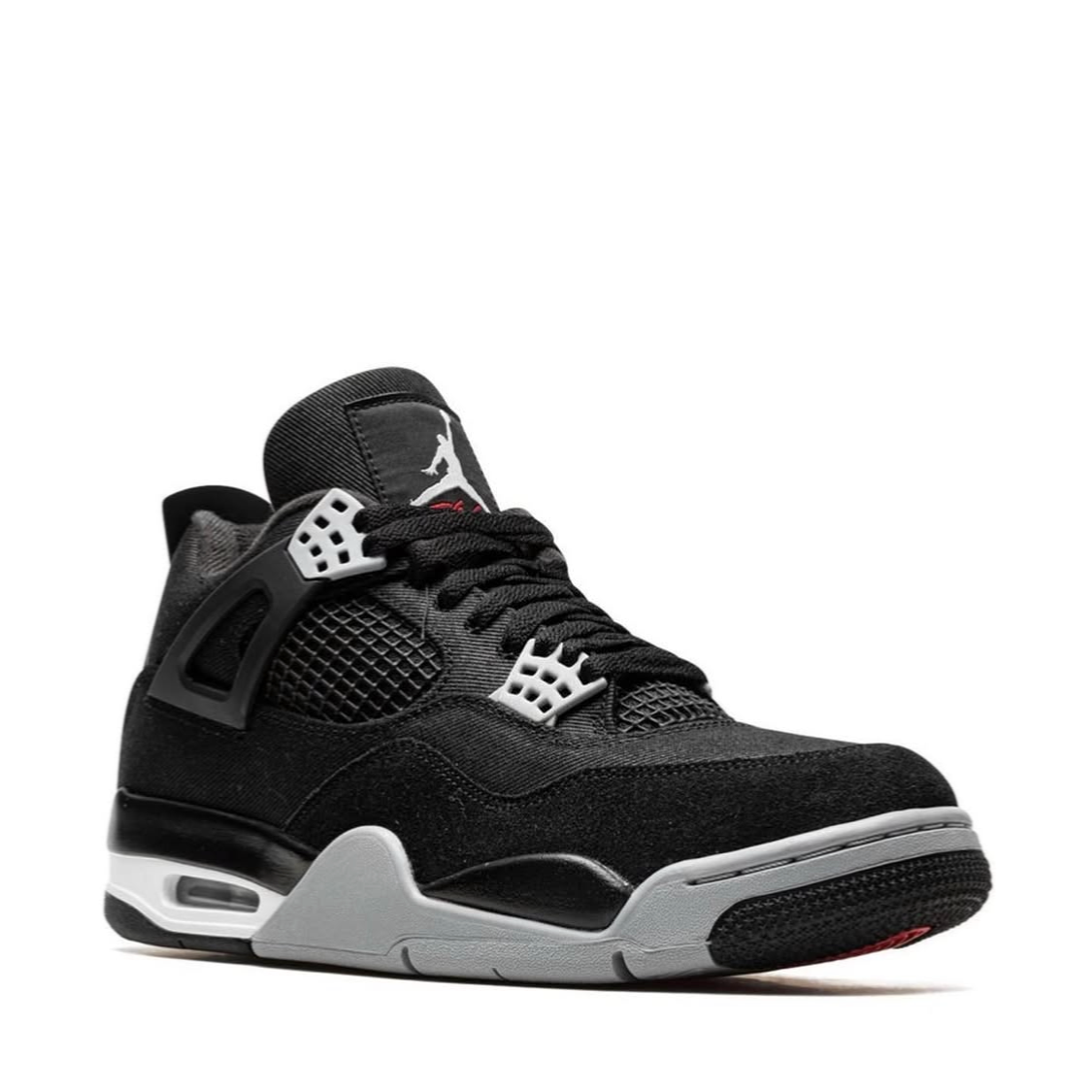 Air Jordan 4 "Black Canvas" sneakers