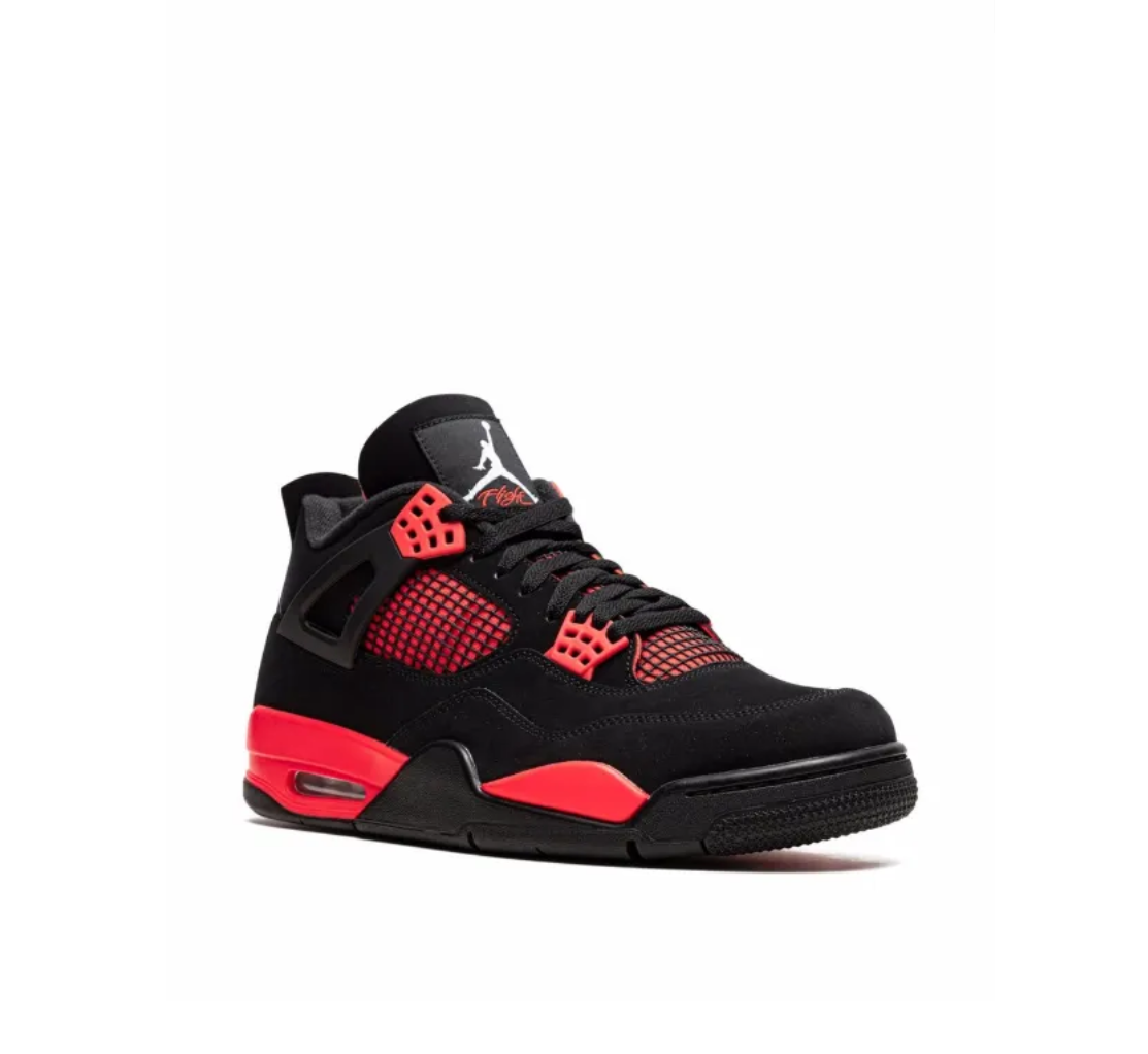 Air Jordan 4 Retro "Red Thunder" sneakers