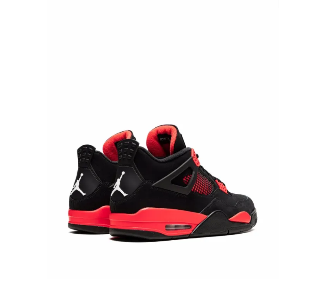Air Jordan 4 Retro "Red Thunder" sneakers