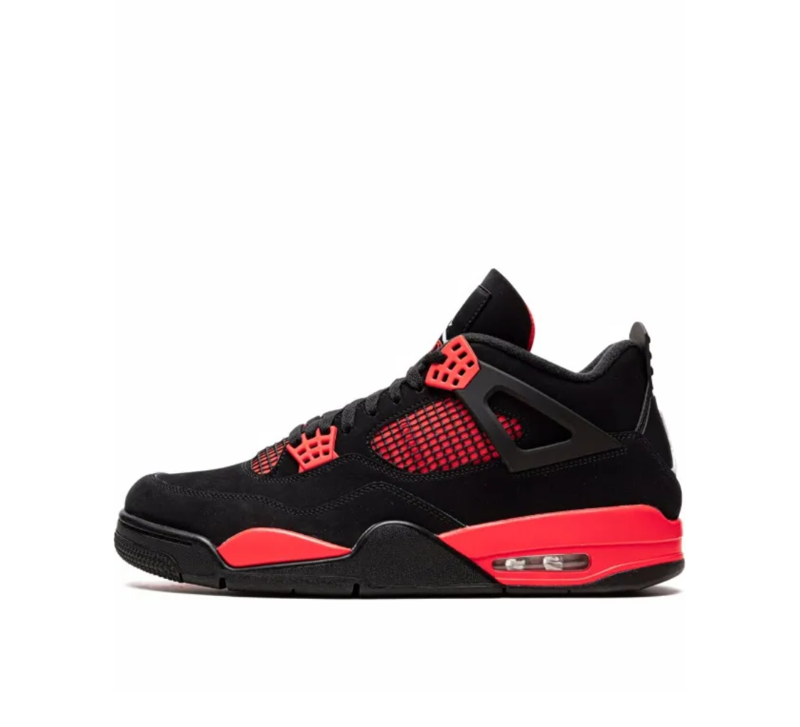 Air Jordan 4 Retro "Red Thunder" sneakers