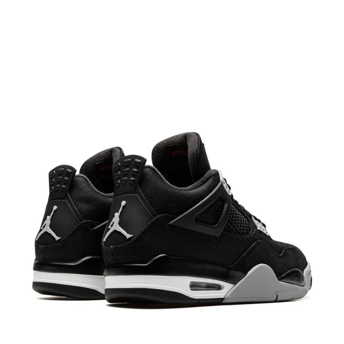 Air Jordan 4 "Black Canvas" sneakers